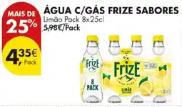 Pingo Doce Água c/gás frize sabores promoção