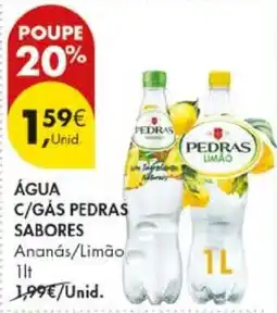 Pingo Doce Água c/gás pedras sabores promoção