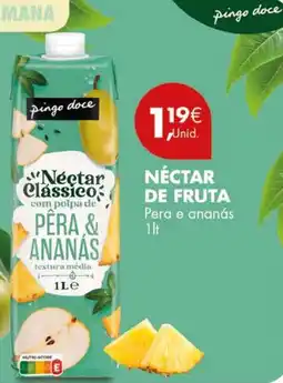 Pingo Doce Néctar de fruta promoção