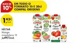 Pingo Doce Compal Origens Néctar Manga Magdalena promoção