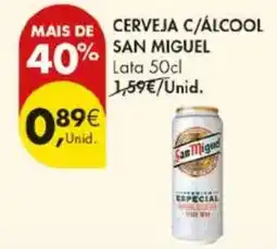Pingo Doce Cerveja c/álcool san miguel promoção