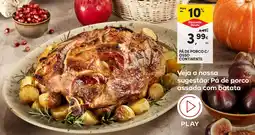 Pingo Doce Pá de porco c/ osso continente promoção