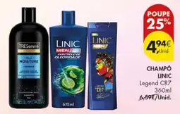 Pingo Doce Champô linic legend cr7 promoção