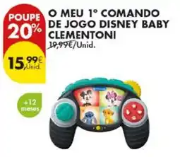 Pingo Doce o meu 1º comando de jogo disney baby clementoni promoção