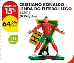 Pingo Doce Cristiano Ronaldo - Lenda do Futebol Lego promoção
