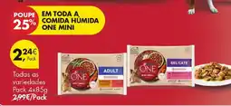 Pingo Doce Comida humida one mini promoção