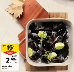 Pingo Doce Mexilhão promoção