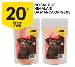 Continente No sal dos himalais da marca origens promoção