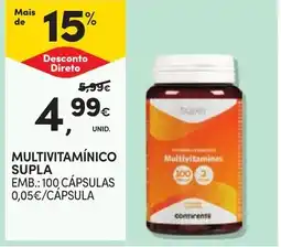 Continente Multivitamínico supla promoção