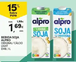 Continente Bebida soja alpro promoção