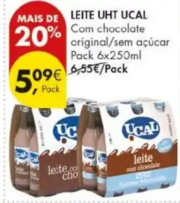 Pingo Doce Leite uht ucal promoção