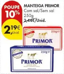 Pingo Doce Manteiga primor promoção