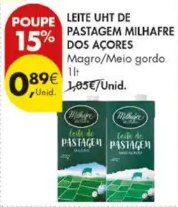 Pingo Doce leite de pastagem milhafre promoção