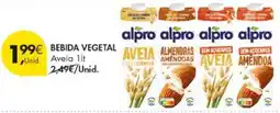Pingo Doce Alpro bebida vegetal aveia 1lt promoção