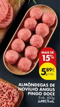 Pingo Doce Almondegas de novilho angus pingo doce promoção