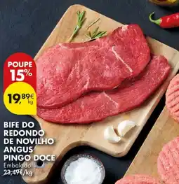 Pingo Doce Bife do redondo de novilho angus pingo doce promoção