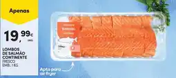 Continente Lombos de salmão continente promoção