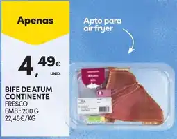 Continente Bife de atum continente promoção