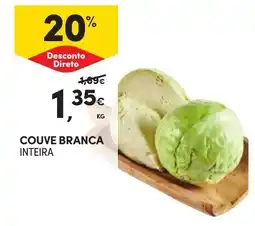 Continente couve branca inteira promoção