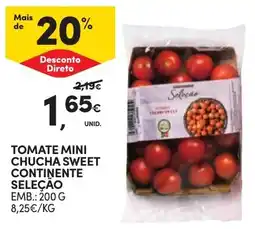 Continente Tomate mini chucha sweet continente seleção promoção