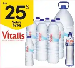Continente Vitalis água mineral natural promoção