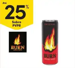 Continente Burn energy drink promoção