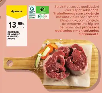 Chambão de novilho (estufar) angus