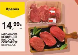 Continente Medalhões de novilho nacional continente promoção