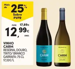 Continente Vinho carm promoção