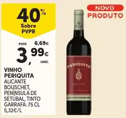 Continente vinho periquita alicante bouschet promoção