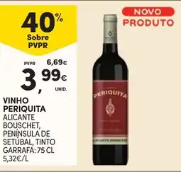 Continente Vinho periquita promoção