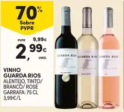 Continente Vinho guarda rios promoção