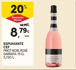 Continente Espumante cef promoção