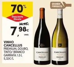 Continente Vinho cancellus promoção