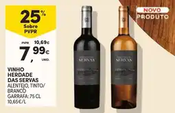 Continente Vinho herdade das servas promoção