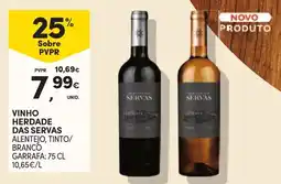 Continente vinho herdade das servas promoção