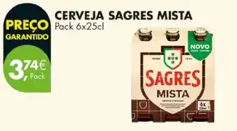 Cerveja Sagres Mista