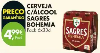 Cerveja c/álcool sagres bohemia