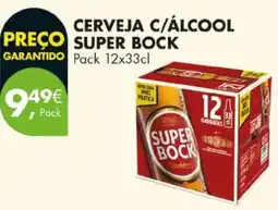 Pingo Doce Cerveja c/álcool super bock promoção