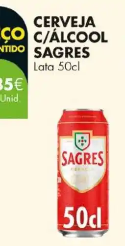 Pingo Doce Cerveja c/álcool sagres promoção