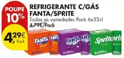 Pingo Doce Refrigerante c/gás fanta/sprite promoção