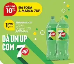 Pingo Doce refrigerante c/gás original 7up promoção