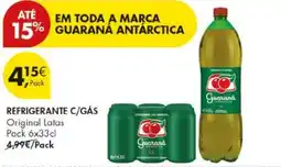 Pingo Doce refrigerante c/gás original latas promoção