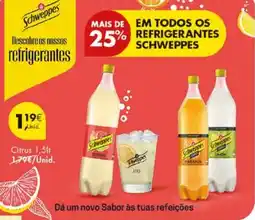 Pingo Doce Schweppes refrigerantes promoção