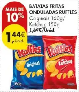 Pingo Doce Batatas fritas onduladas ruffles promoção