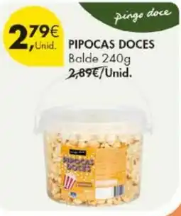 Pingo Doce Pipocas doces promoção