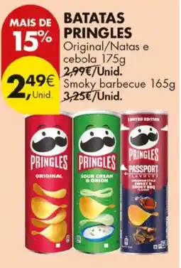 Pingo Doce batatas pringles promoção