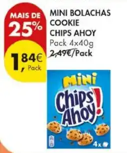Pingo Doce Mini bolachas cookie chips ahoy promoção