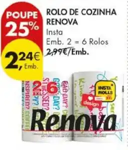 Pingo Doce Rolo de cozinha renova promoção