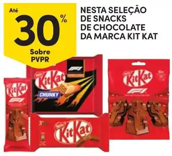 Snacks de chocolate da marca kit kat